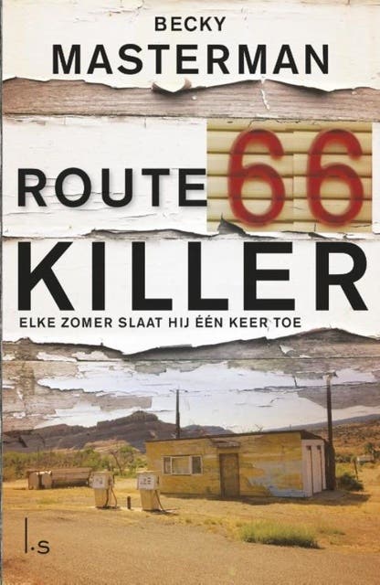 Route 66 killer: elke zomer slaat hij één keer toe – omslag van het luisterboek van Becky Masterman