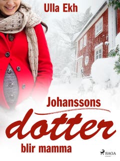 Johanssons dotter blir mamma – omslag till ljudboken av Ulla Ek