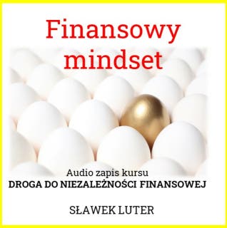 Finansowy mindset – okładka audiobooka, autor Sławomir Luter
