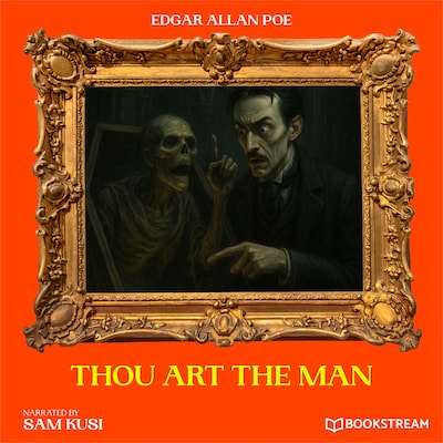 Thou Art the Man – omslag til lydbogen af Edgar Allan Poe