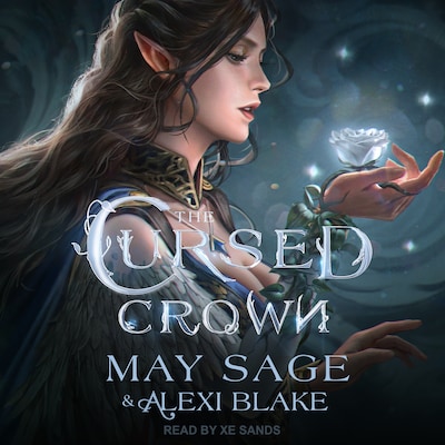 The Cursed Crown – omslag til lydbogen af May Sage, Alexi Blake