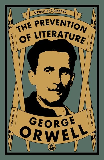 The Prevention of Literature – omslag til lydbogen af George Orwell