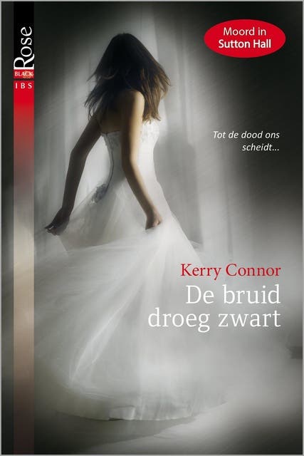 De bruid droeg zwart: Moord in Sutton Hall – omslag van het luisterboek van Kerry Connor