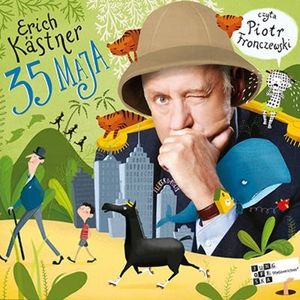 35 maja – okładka audiobooka, autor Erich Kästner