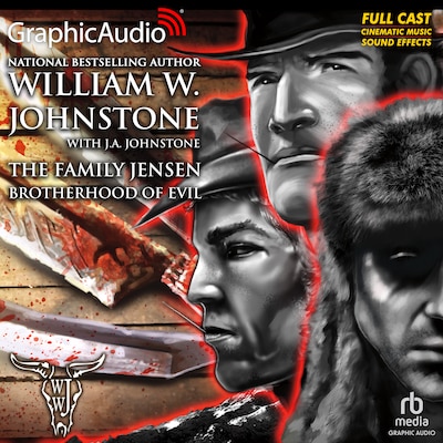 Brotherhood of Evil [Dramatized Adaptation] – omslag til lydbogen af William W. Johnstone, J.A. Johnstone