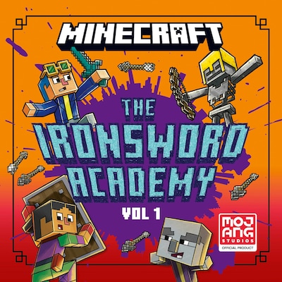 Audio Collection: Minecraft Ironsword Academy, Books 1-3 – omslag til lydbogen af Mojang Ab, Caleb Zane Huett