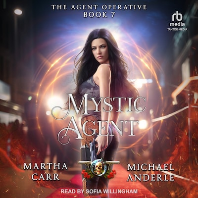Mystic Agent – omslag til lydbogen af Martha Carr, Michael Anderle