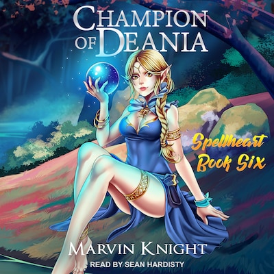 Champion of Deania – omslag til lydbogen af Marvin Knight