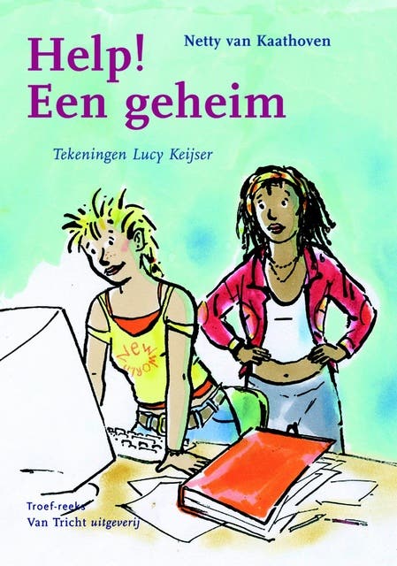 Help! Een geheim – omslag van het luisterboek van Netty van Kaathoven