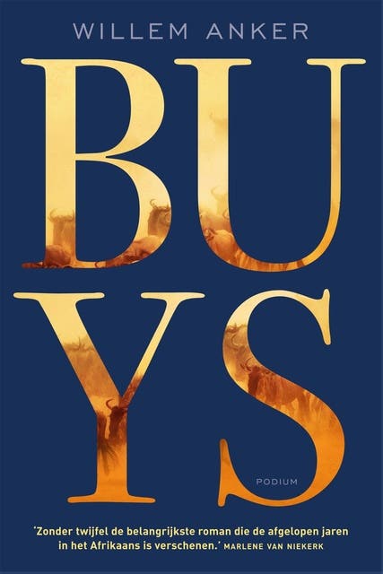 Buys: een grensroman – omslag van het luisterboek van Willem Anker