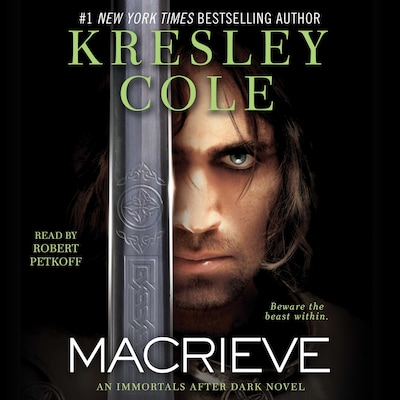 Macrieve – omslag til lydbogen af Kresley Cole