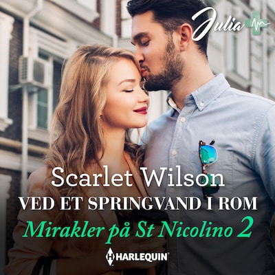 Ved et springvand i Rom – omslag til lydbogen af Scarlet Wilson