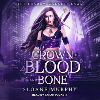 A Crown of Blood and Bone – omslag til lydbogen af Sloane Murphy