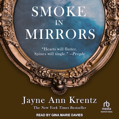 Smoke in Mirrors – omslag til lydbogen af Jayne Ann Krentz