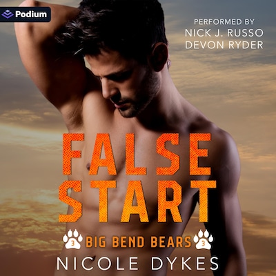 False Start – omslag til lydbogen af Nicole Dykes