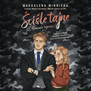 Ściśle tajne – okładka audiobooka, autor Magdalena Winnicka
