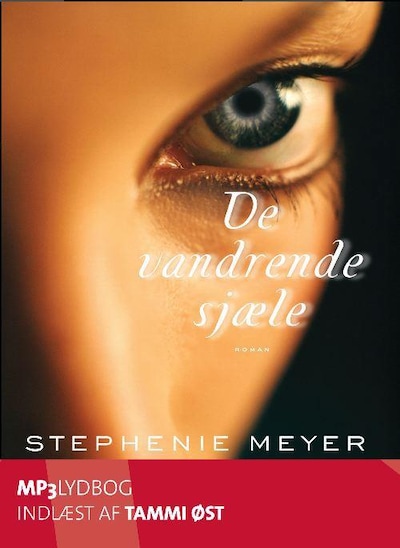 Vandrende sjæle – omslag til lydbogen af Stephenie Meyer