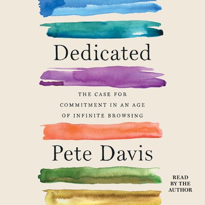 Dedicated – omslag van het luisterboek van Pete Davis
