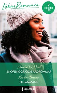 Snöflingor och juldrömmar / Tillsammans – omslag till ljudboken av Annie O’Neil,Karin Baine
