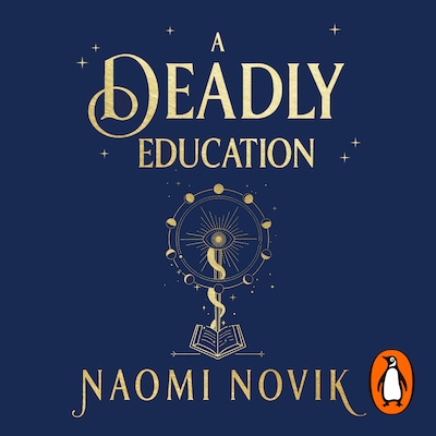 A Deadly Education – omslag til lydbogen af Naomi Novik