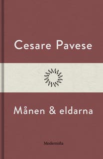 Månen och eldarna – omslag till ljudboken av Cesare Pavese