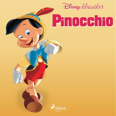Pinocchio – omslag til lydbogen af Disney