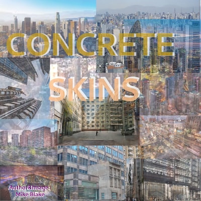 Concrete Skins – omslag til lydbogen af Mike Blake