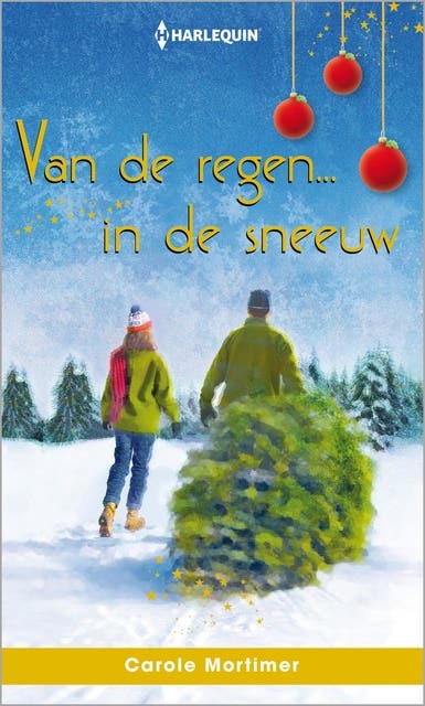 Van de regen in de sneeuw – omslag van het luisterboek van Carole Mortimer