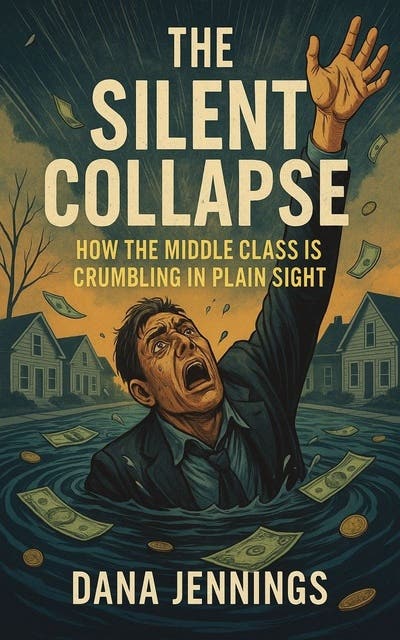 The Silent Collapse: How the Middle Class Is Crumbling in Plain Sight – omslag til lydbogen af Dana Jennings