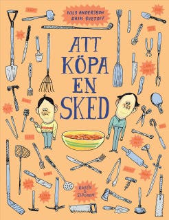 Att köpa en sked – omslag till ljudboken av Nils Andersson