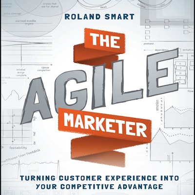 The Agile Marketer – omslag til lydbogen af Roland Smart
