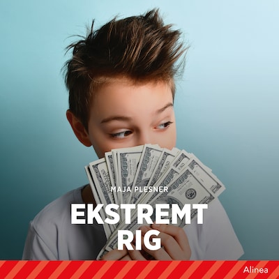 Ekstremt rig – omslag til lydbogen af Maja Plesner