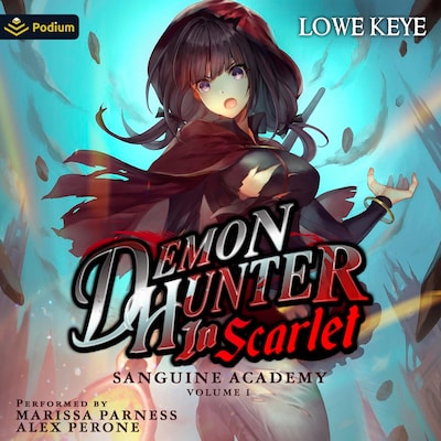 Sanguine Academy: Volume 1 – omslag til lydbogen af Lowe Keye