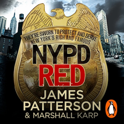 NYPD Red – omslag til lydbogen af James Patterson