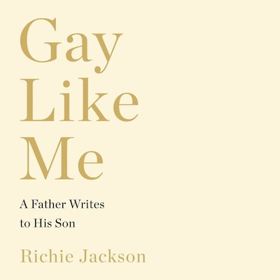 Gay Like Me – omslag til lydbogen af Richie Jackson