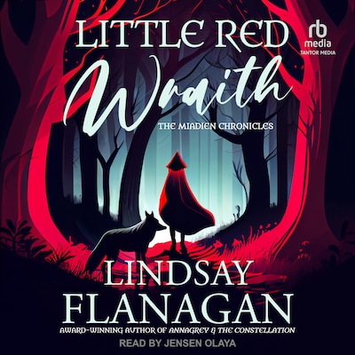 Little Red Wraith – omslag til lydbogen af Lindsay Flanagan