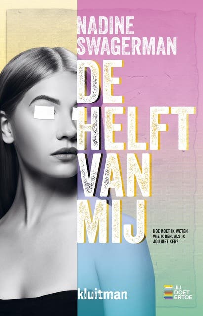 De helft van mij – omslag van het luisterboek van Nadine Swagerman