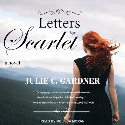 Letters for Scarlet – omslag til lydbogen af Julie C. Gardner