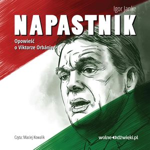 Napastnik – okładka audiobooka, autor Igor Janke