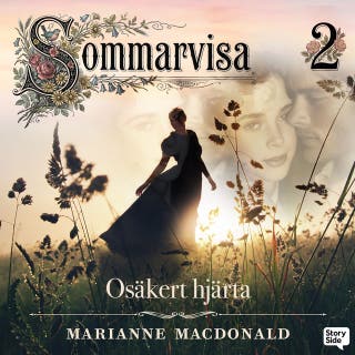Osäkert hjärta – omslag till ljudboken av Marianne MacDonald