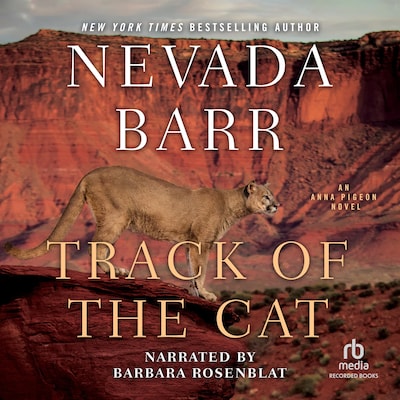 Track of the Cat – omslag til lydbogen af Nevada Barr