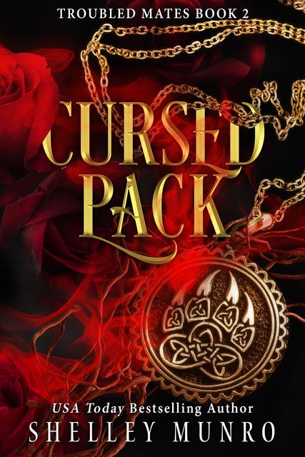 Cursed Pack – omslag til lydbogen af Shelley Munro