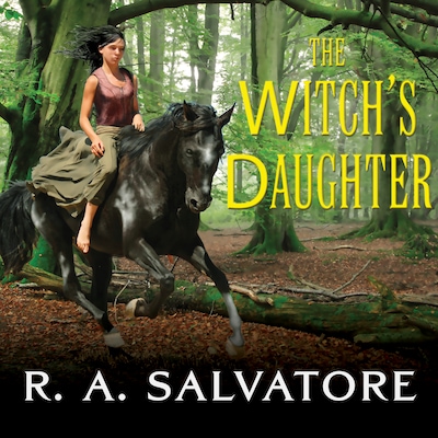 The Witch's Daughter – omslag til lydbogen af R.A. Salvatore