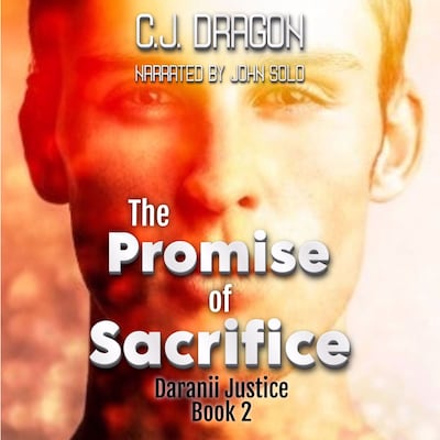 The Promise of Sacrifice – omslag til lydbogen af C.J. Dragon