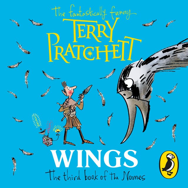 Wings: The Third Book of the Nomes – omslag til lydbogen af Terry Pratchett