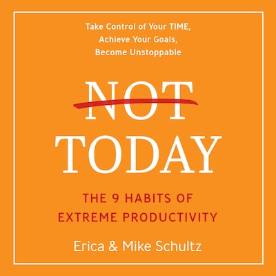 Not Today – omslag til lydbogen af Erica Schultz, Mike Schultz