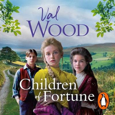 Children of Fortune – omslag til lydbogen af Val Wood