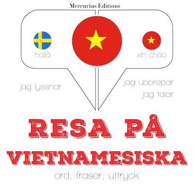 Resa på vietnamesiska – omslag till ljudboken av JM Gardner