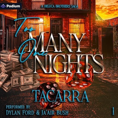 Too Many One Nights – omslag til lydbogen af Tacarra
