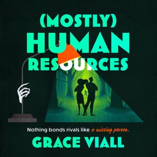 (Mostly) Human Resources – omslag till ljudboken av Grace Viall